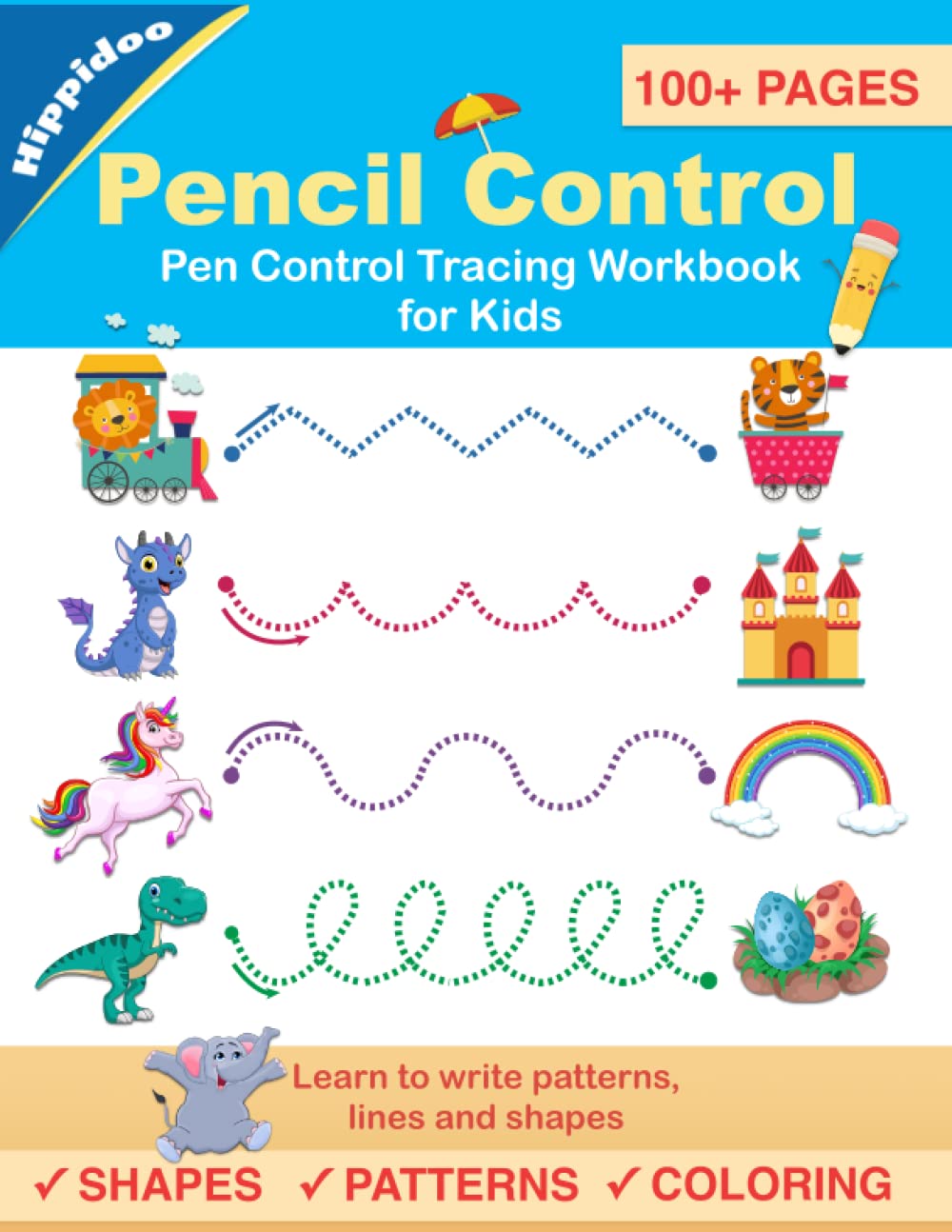 64 Page Children Tracing Book For Kids - Image 4