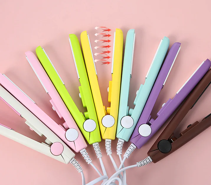 Mini Portable Hair Straightener Flat Iron - Image 3