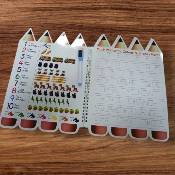 Reusable Kids Learning Workbook - Image 4
