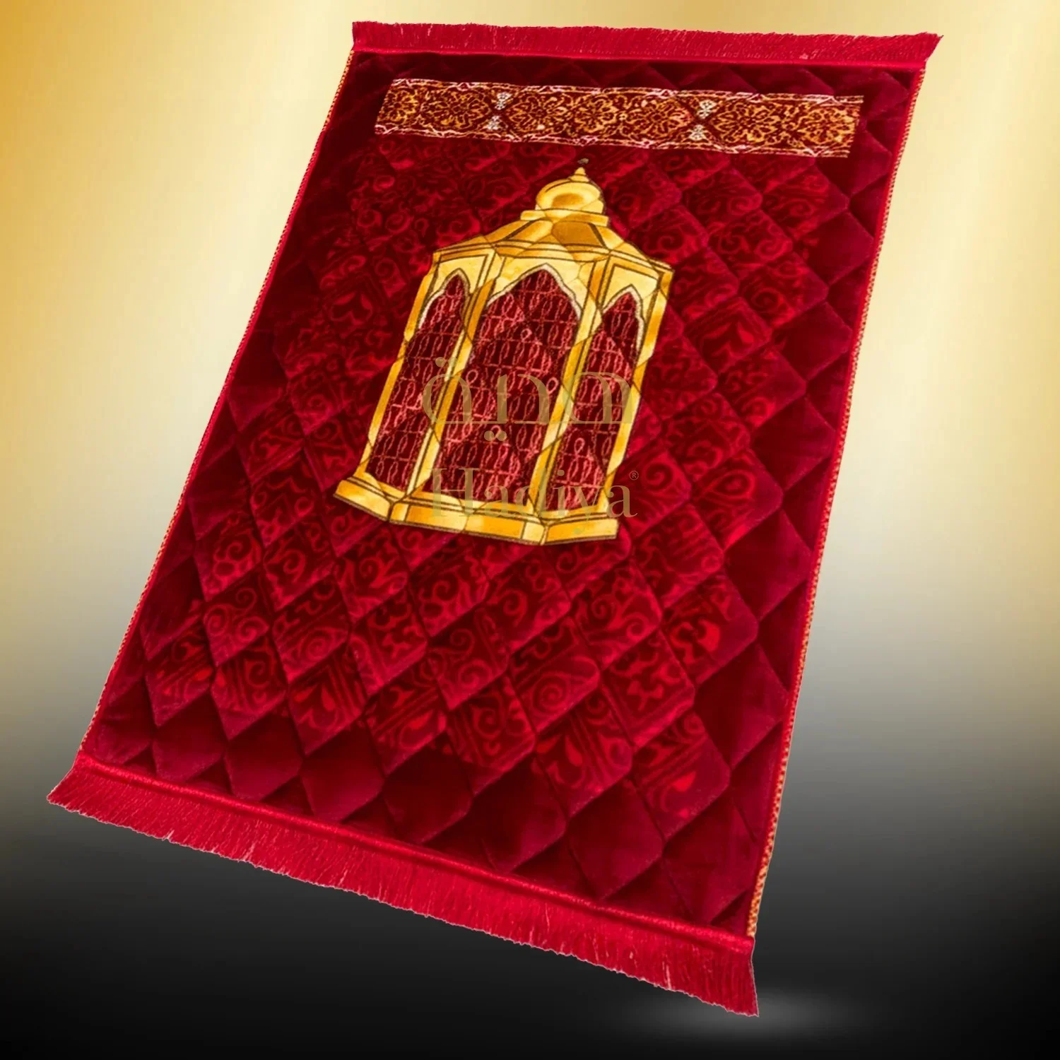Premium Velvet Prayer Mat (Janamaz) - Image 3