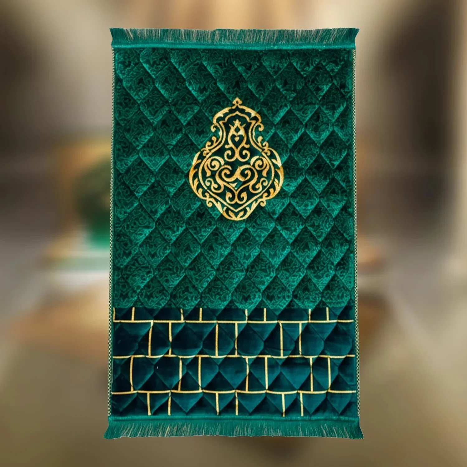 Premium Velvet Prayer Mat (Janamaz) - Image 4