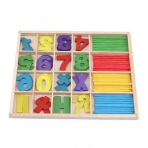 Wooden Computation Study Box for Kids