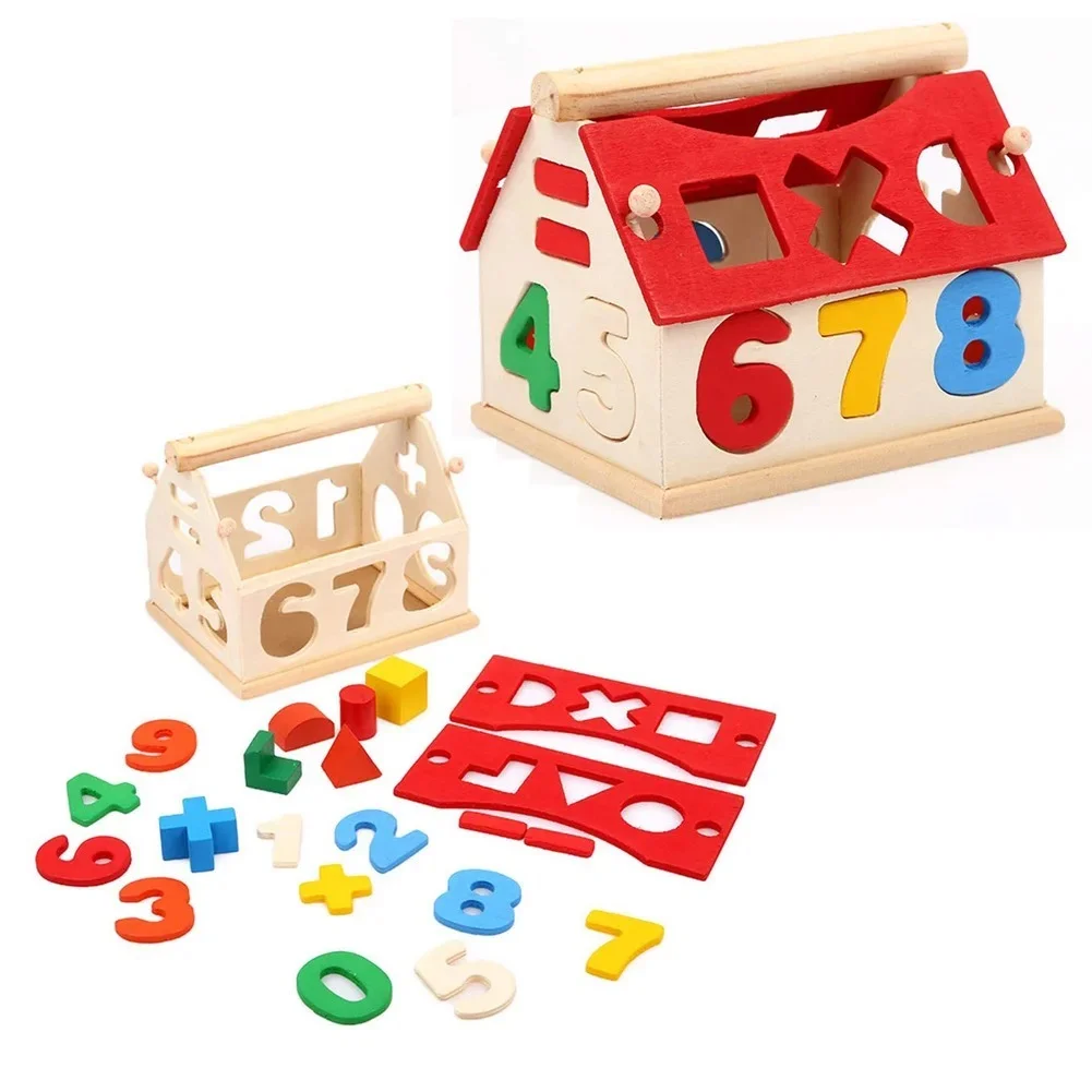 Wooden Number House Learning Toy for Kids - Image 2