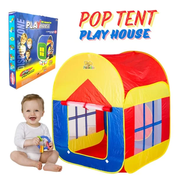 Play House Pop-Up Tent for Kids with 50 Colorful Balls