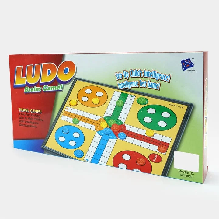 3-in-1 Magnetic Board Game Set for Kids & Adults – Large Size Ludo, Snakes and Ladders & Draughts – Portable Folding Travel Game for Family Fun - Image 4