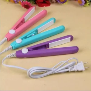 Mini Portable Hair Straightener Flat Iron